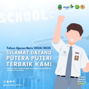 Pembukaan ACB, masa orientasi SMA Al-Aziz Islamic Boarding School.